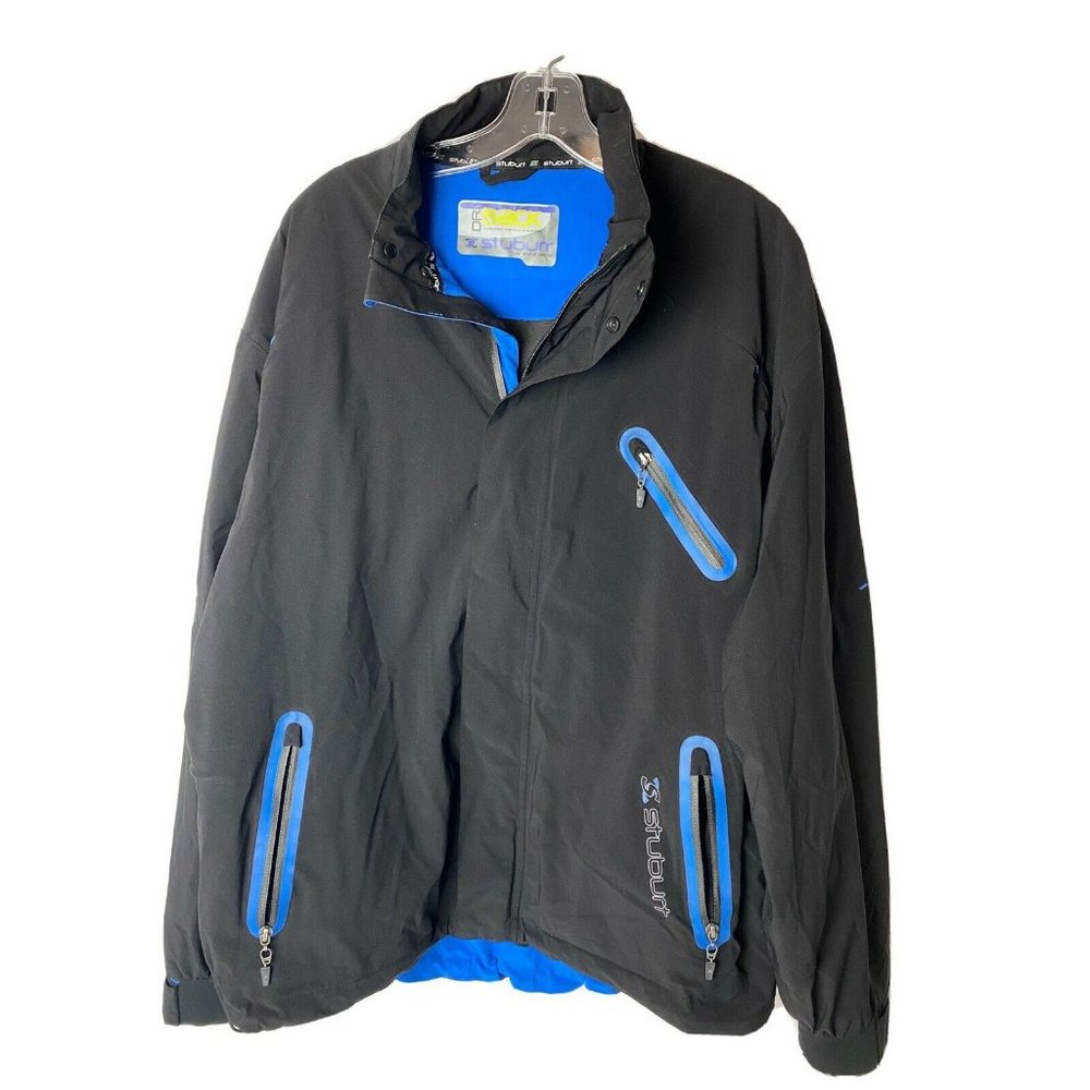 Stuburt Men L Large Dri Back Coat Waterproof GUC